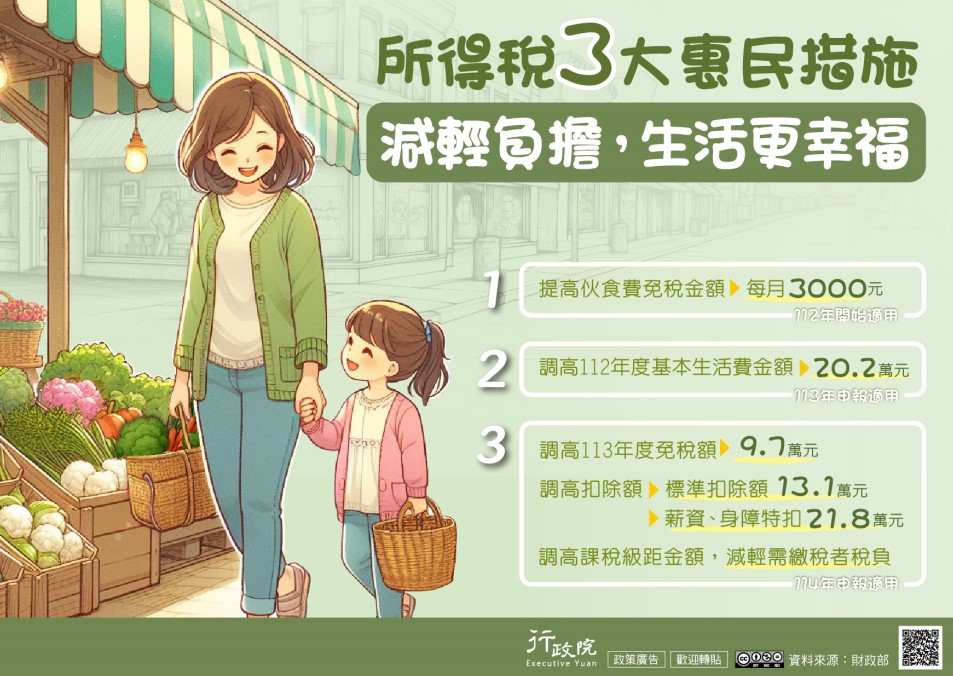 行政院「所得稅制優化措施」宣導